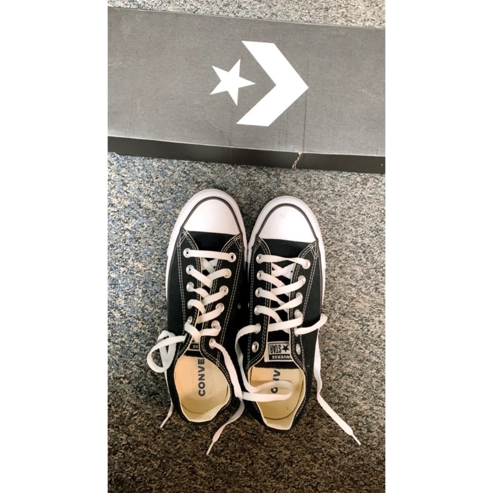 Black Converse - NEVER WORN